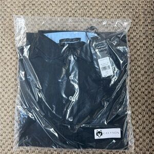 NWT Men’s Greyson Black Yala Golf Polo Shirt Size Medium